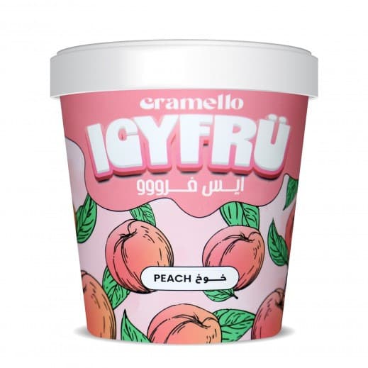 cramello Icyfru Peach Ice cream 315Ml