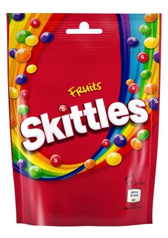 Skittles Vegan Fruit Chewy Sweets Pouch 136G