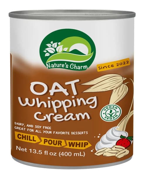 Nature's Charm Oat Whipping Cream 400Ml