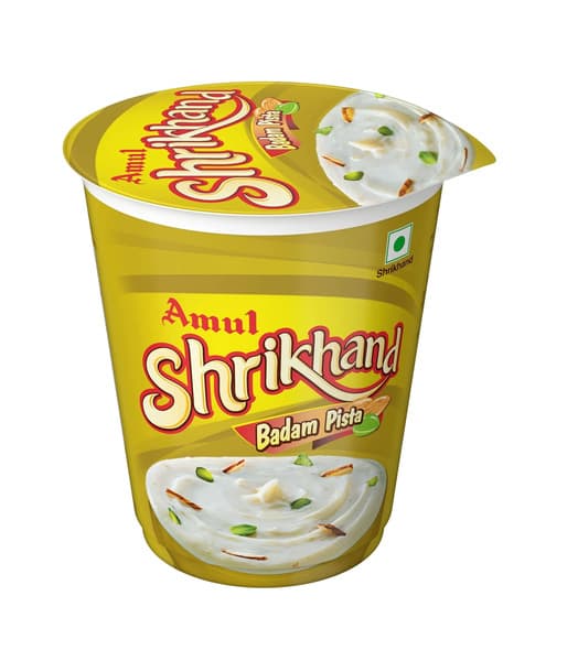 Amul Shrikhand Almonds 500G