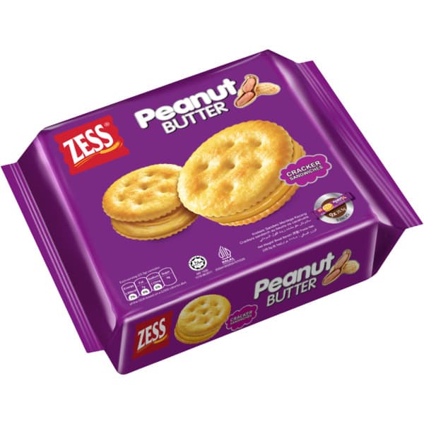 Zess Sandwich Crackers Peanut Butter 229.5G