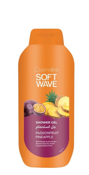 Cosmaline Soft Wave Passionfruit Pineapple Shower Gel 650 ml