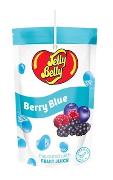 Jelly Belly Berry Blue Flavored Soft Drink 200Ml