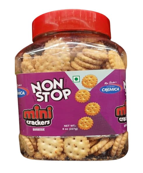 Mrs. Bector's Cremica Barbeque Mini Crackers 227G