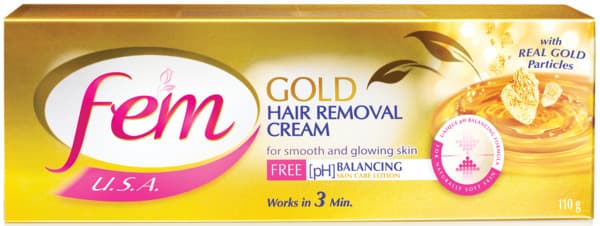 Fem Gold Hair Removal Cream 110G