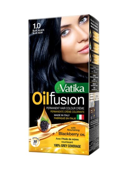 Vatika 1.0 Blue Black Hair Color Crème