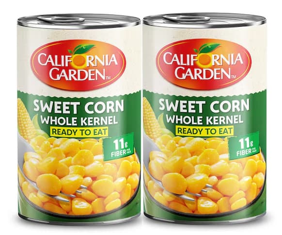 California Garden Sweet Corn Cans 2X400G