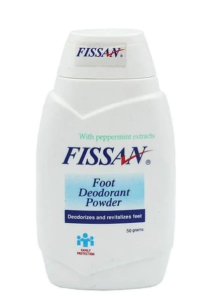 Fissan Peppermint Extract Foot Deodorant Powder 50G