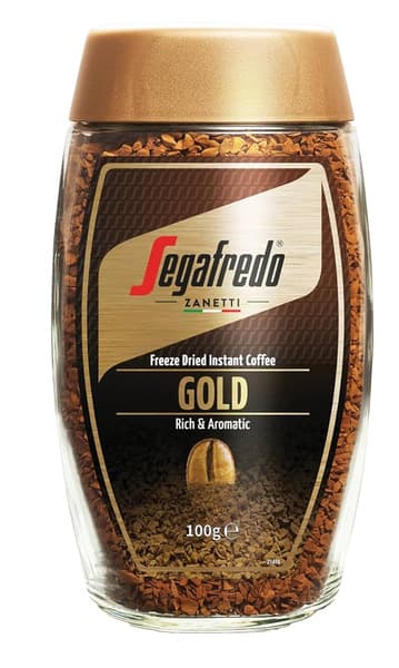 Segafredo Gold Freeze-Dried Instant Coffee 100G