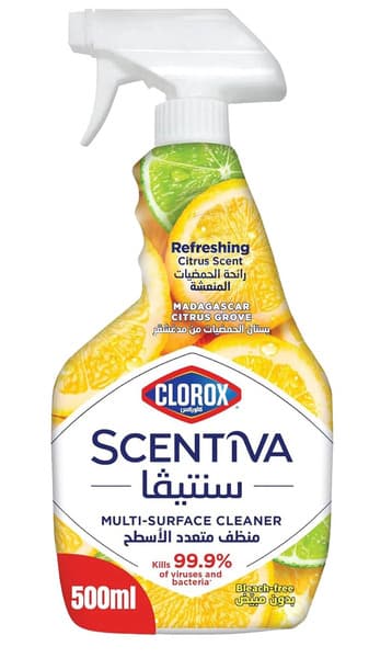 Clorox Scentiva Citrus Multi-Purpose Trigger Spray 500Ml