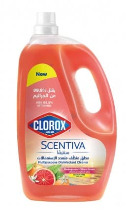 Clorox Scentiva Citrus Disinfectant Cleaner 3L