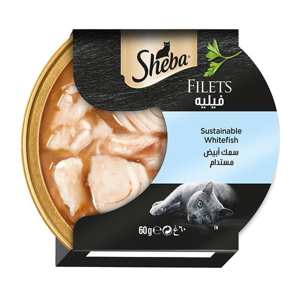 Sustainable Whitefish Fillets Wet Cat Food