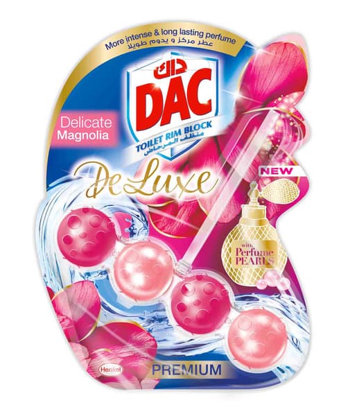 Dac Magic Moonflower Toilet Rim Block 50G + Delicate Magnolia 50G