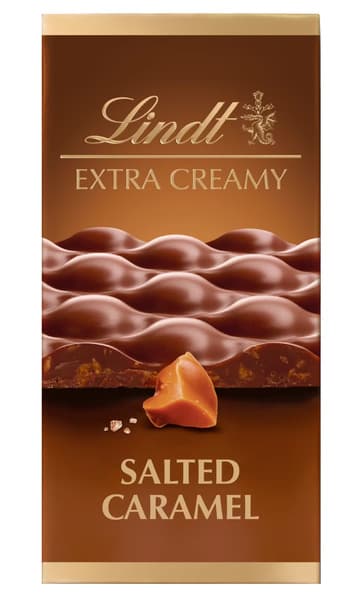 Lindt Extra Creamy Salted Caramel Smooth Milk Chocolate 80 g