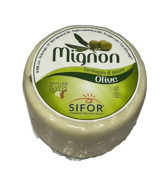 Sifor Italian Sheep Milk Olive Cheese Per Kilo