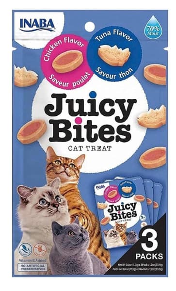 Inaba Juicy Bites Tuna & Chicken Cat Treat