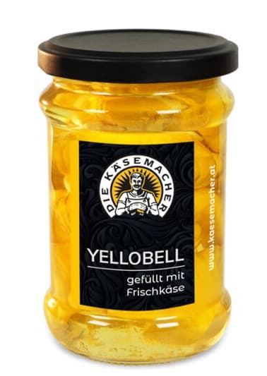 Die Kasemacher Yellobell Filled With Fresh Cheese 250G