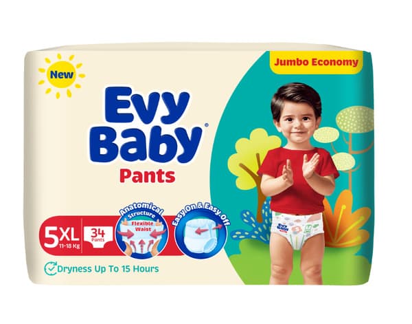 Evy Baby XL Size 5 (11-18 Kg) 34 Pants