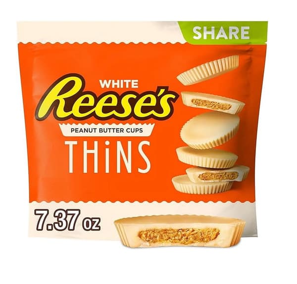 Reese's Thins White Chocolate Peanut Butter Cups 7.37Oz