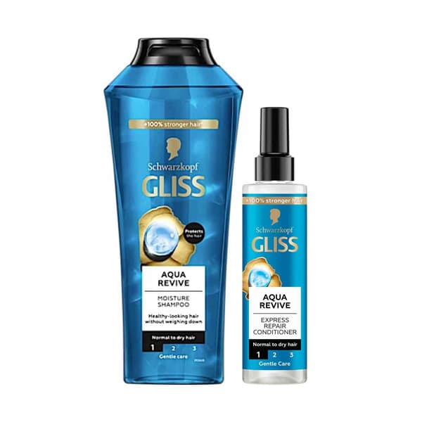 Schwarzkopf Gliss Aqua Revive Miracle Shampoo & Conditioner