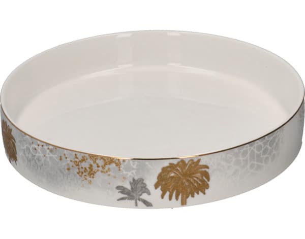 Into Home Arabesque Palms Bowl 28X5Cm