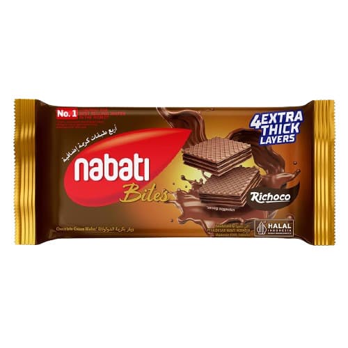 Nabati Bites Richoco Chocolate Cream Wafer 39G