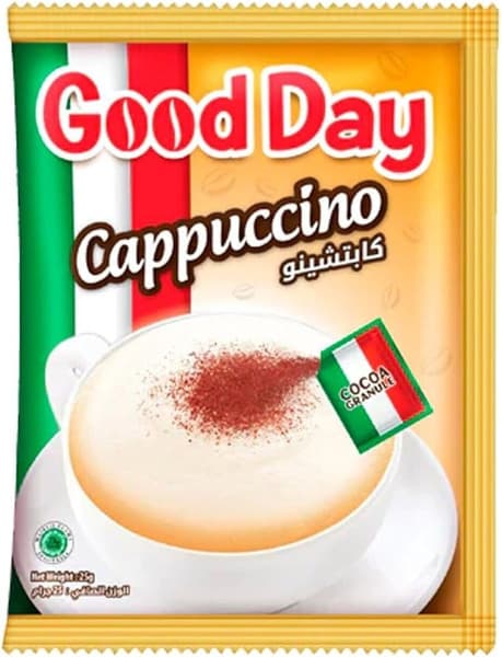 Good Day Cappuccino Cocoa Granule Drink Mix 25G