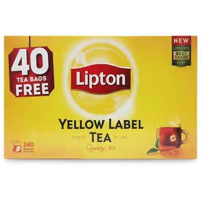 Lipton Yellow Label Tea Bags 240Pcs