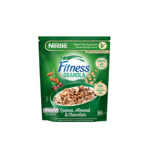 Nestle Chocolate Almond Quinoa Granola Cereal 350G