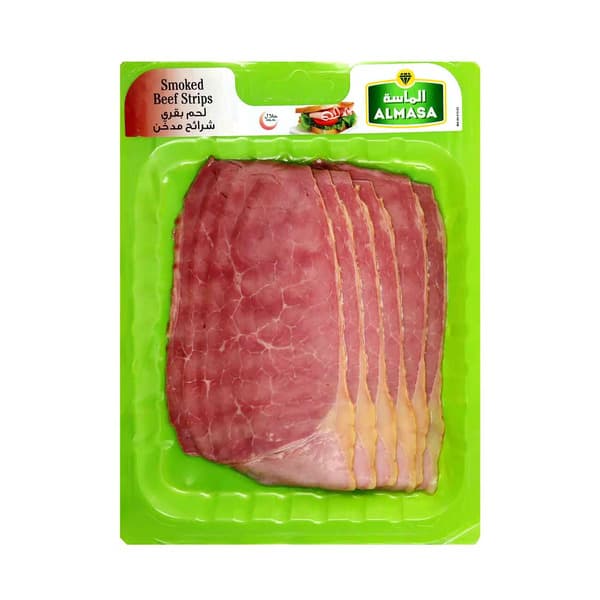 Almasa Smoked Beef Strips 200G