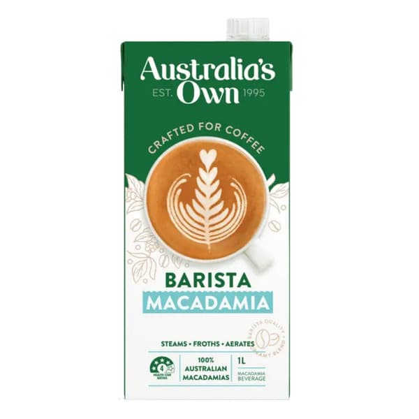 Australia's Own Barista Macadamia Milk 1L