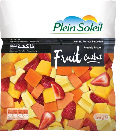 Plein Soleil Freshly Frozen Fruit Cocktail 400G