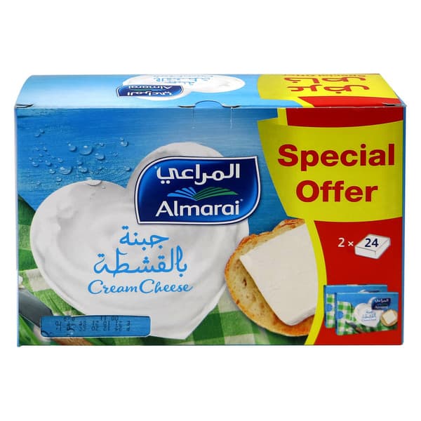 Almarai Cream Cheese 2X24Pcs