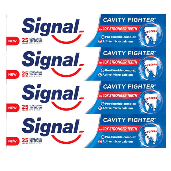 Signal Cavity Fighter Toothpaste 4X75Ml