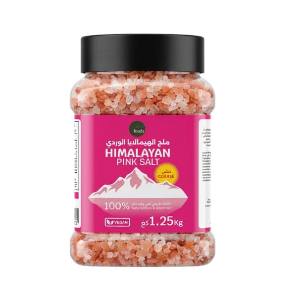 Pure Foods Coarse Himalayan Pink Salt 1.25Kg