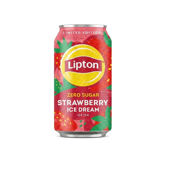 Lipton Zero Sugar Strawberry Iced Tea 320Ml