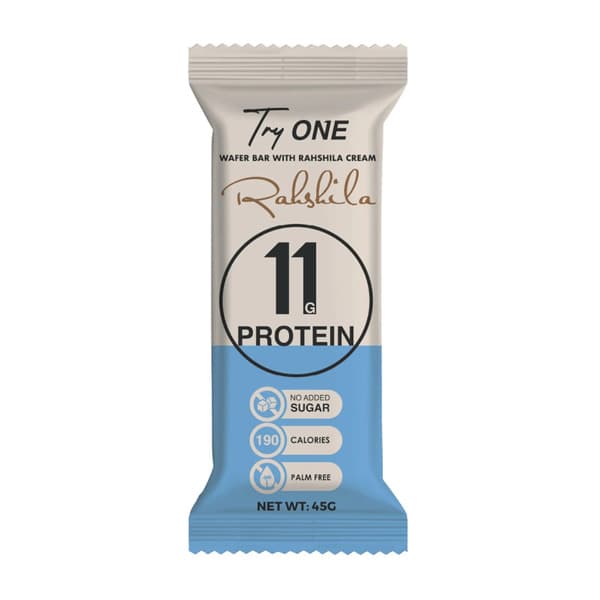 Try One 11G Protein & No Added Sugar Rahshila Wafer Bar With Rahshila Cream 45G