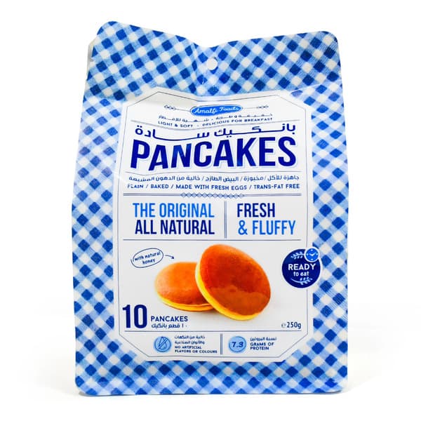 Amalfi Foods Fresh & Fluffy Pancakes 10X250G