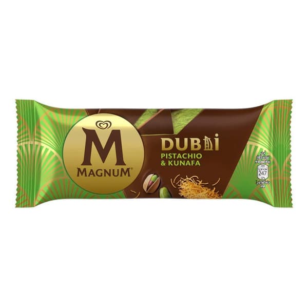 Magnum Dubai Pistachio & Kunafa Ice Cream 100Ml