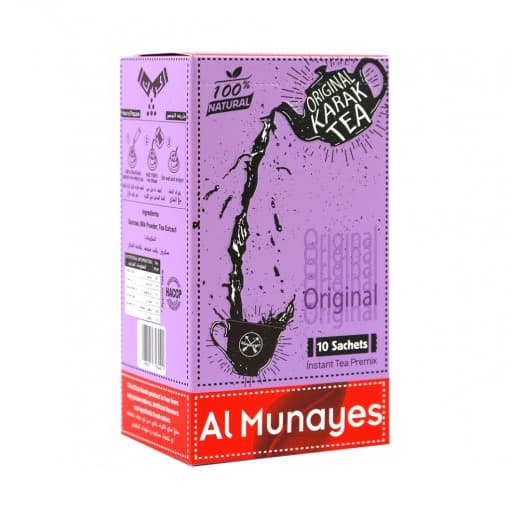 Almunayes Karak Tea Original Instant Tea Premix 14G