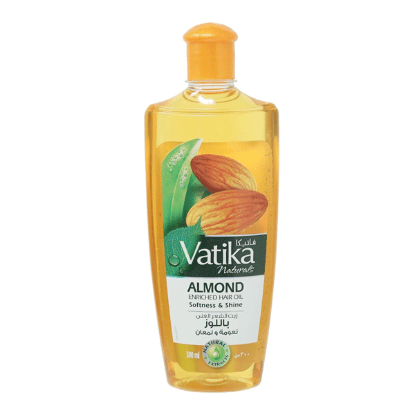 VATIKA ALMOND ENRICHED HAIR OIL SOFTNESS & SHINE 300ML