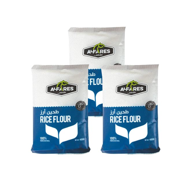 AL FARES RICE FLOUR 3x400 GR
