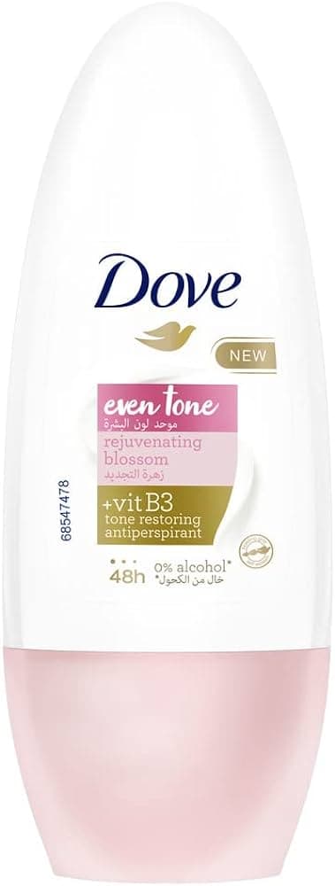 DOVE EVEN TONE REJUVENATING BLOSSOM DEO ROLL-ON 50ML