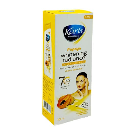 KARIS BODY LOTION FOR SUN PROTECTION WITH PAPAYA 400 ML