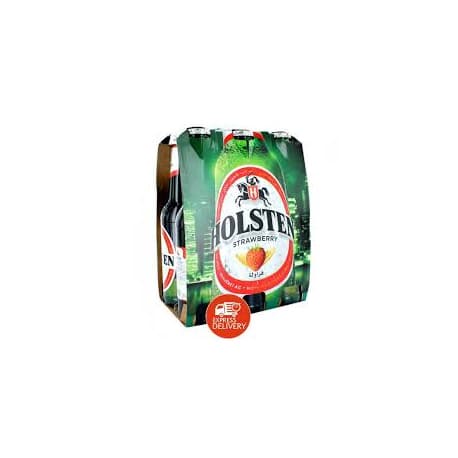 HOLSTEN STRAWBERRY 6 x 330ML BOTTLE