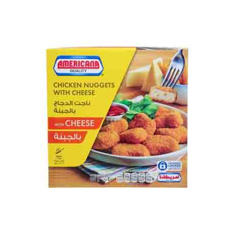 AMERICANA CHICKEN NUGGETS WITH CHEESE 400GM