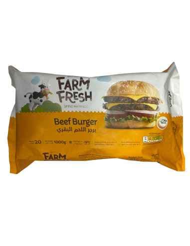 FARM FRESH BEEF BURGER 1000GM