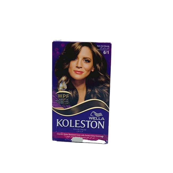 KOLESTON HAIR COLOR CREAM - DARK ASH BLONDE