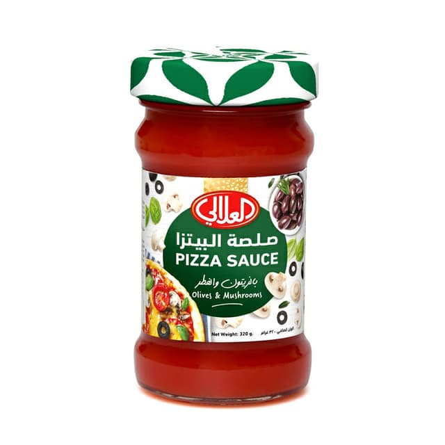 ALALALI PIZZA OLIVE&MUSHROOMS 320 GR