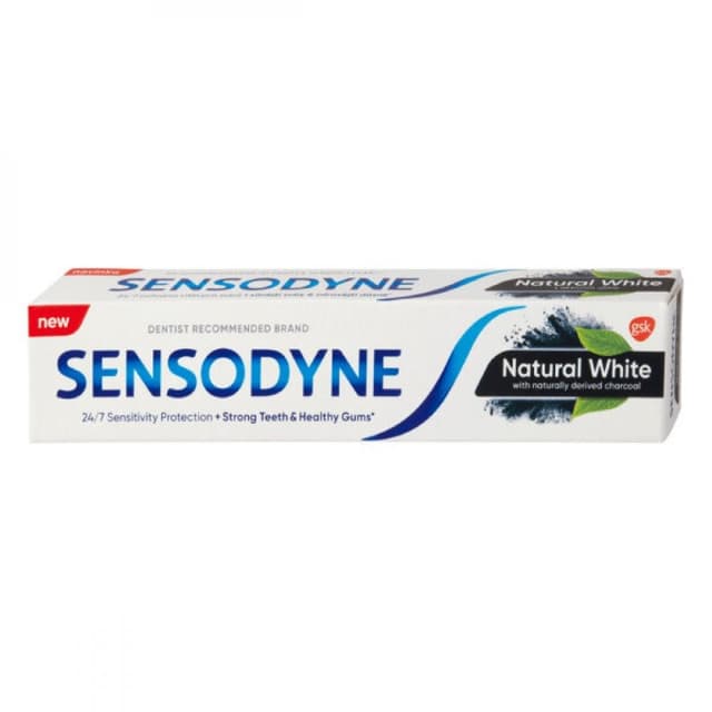 SENSODYNE TOOTHPASTE NATURAL WHITE 75ML